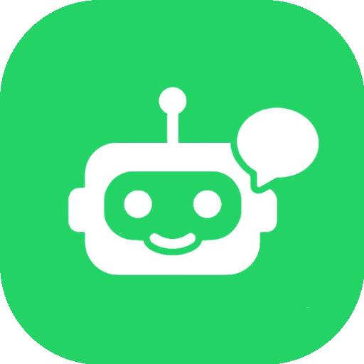 Mascote MEI Robô sorrindo